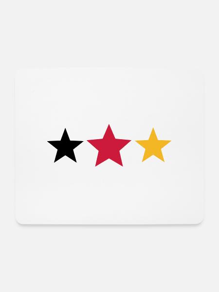 Deutschland - Mousepad (Querformat) - Weiß