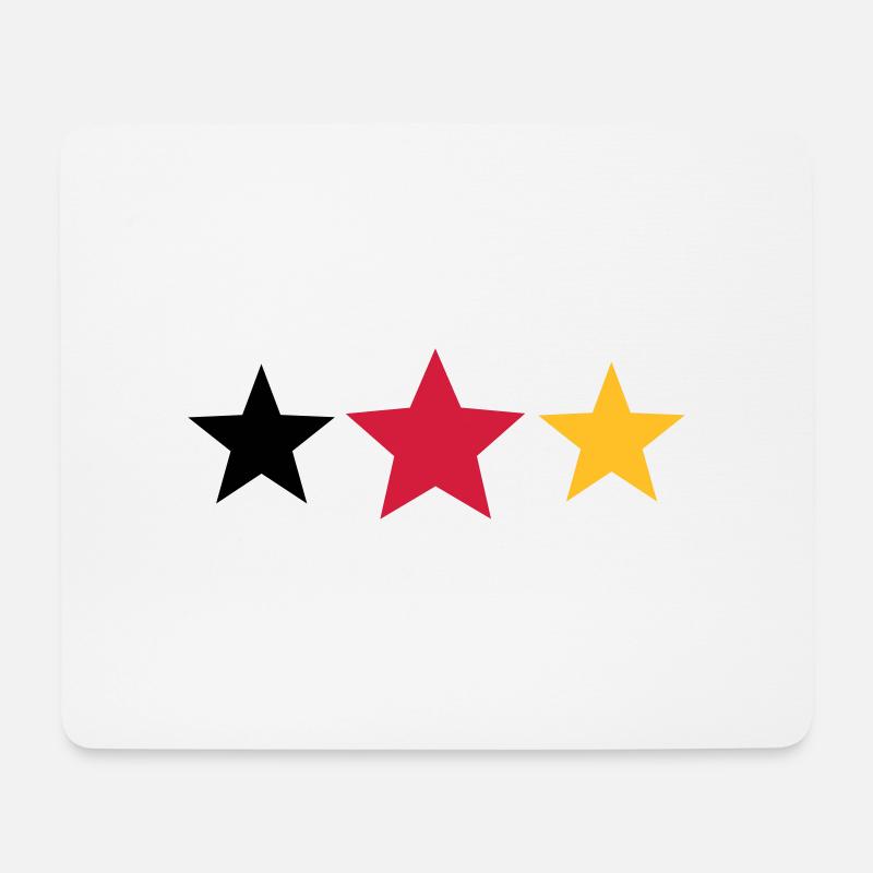 Deutschland - Mousepad (Querformat) - Weiß
