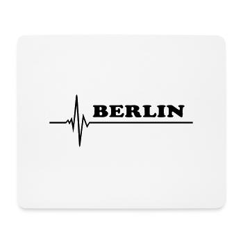 Berlin - Mousepad (Querformat) - Weiß - Vorne
