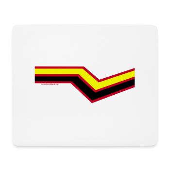 Latex Rubber Fetish - Mouse Pad (horizontal) - white - Front