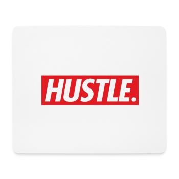 Hustle. - Mousepad (Querformat) - Weiß - Vorne