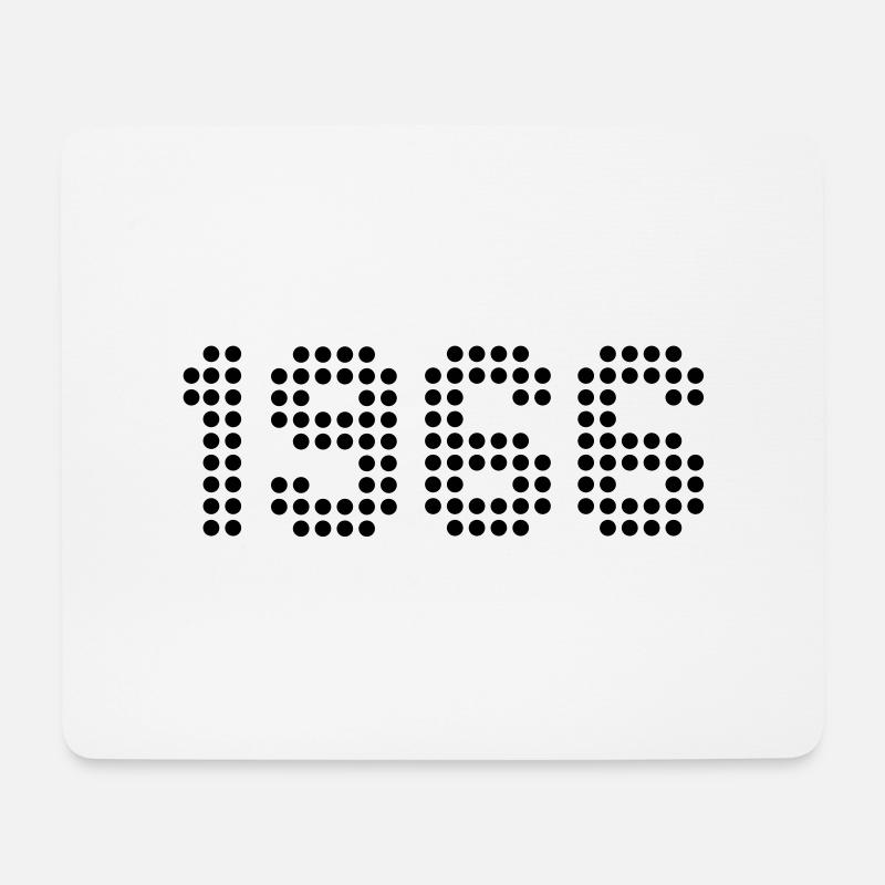 1966 - Mousepad (Querformat) - Weiß