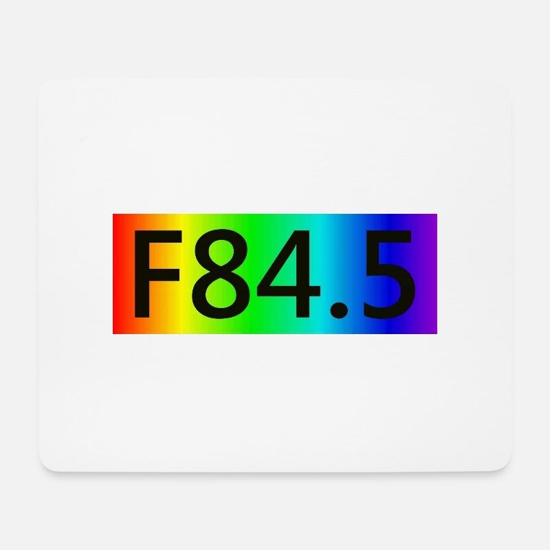 F84.5 - Spektrum - Mousepad (Querformat) - Weiß