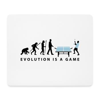 evolution_table_tennis_072012_c_2c - Mouse Pad (horizontal) - white - Front