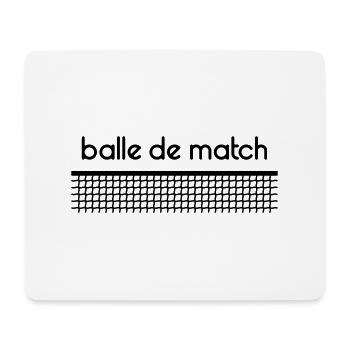 Spielball - anpassbar - Mousepad (Querformat) - Weiß - Vorne