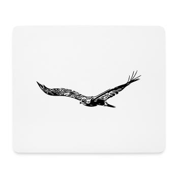 Eagle - Mouse Pad (horizontal) - white - Front