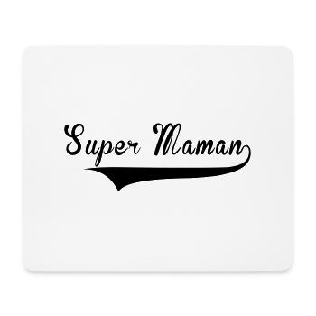 Supermaman - Mousepad (Querformat) - Weiß - Vorne
