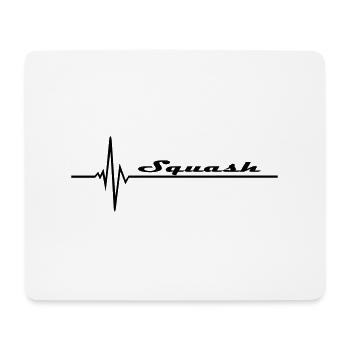 Squash - Mousepad (Querformat) - Weiß - Vorne