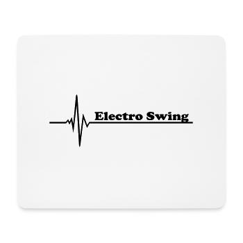Electro Swing - Mousepad (Querformat) - Weiß - Vorne