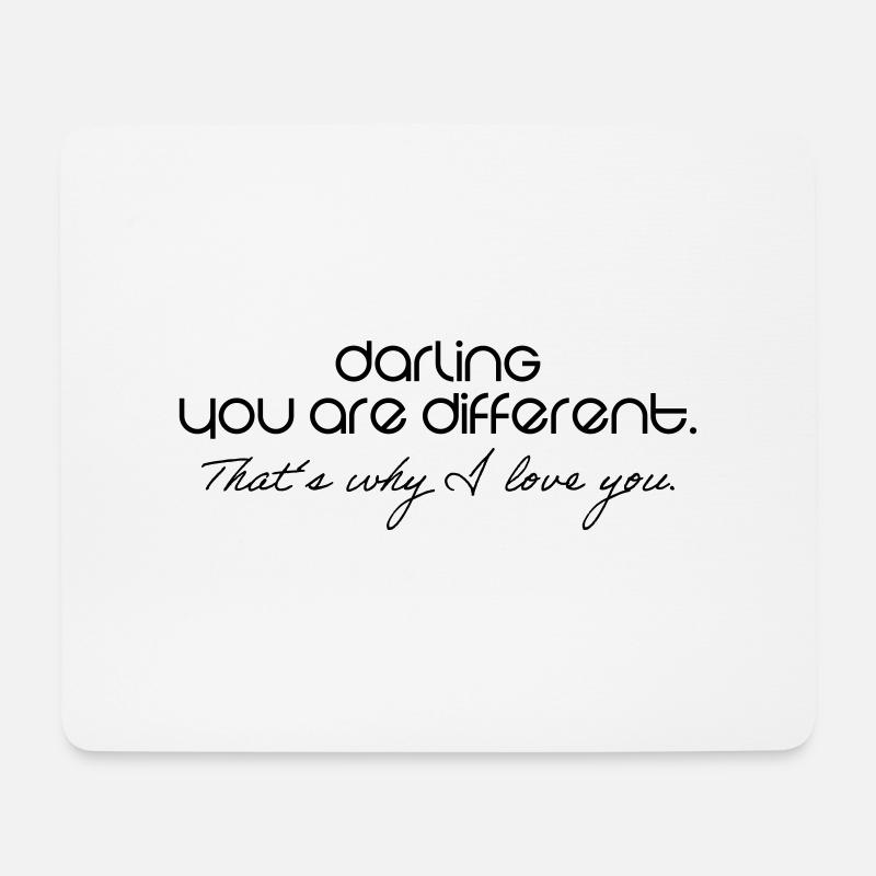 Romantic - Mouse Pad (horizontal) - white