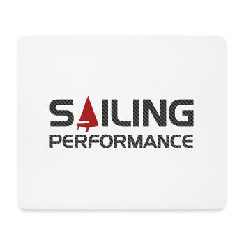 Sailing Performance Carbon - Mousepad (Querformat) - Weiß - Vorne