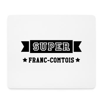 Franche-comté / Franc-Comtois / Franc-Comtoise - Tapis de souris (format paysage) - blanc - Devant