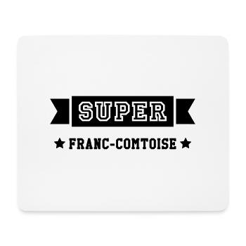 Franche-comté / Franc-Comtois / Franc-Comtoise - Tapis de souris (format paysage) - blanc - Devant