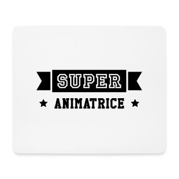 Animateur / Animatrice / Animation / Vacances - Tapis de souris (format paysage) - blanc - Devant