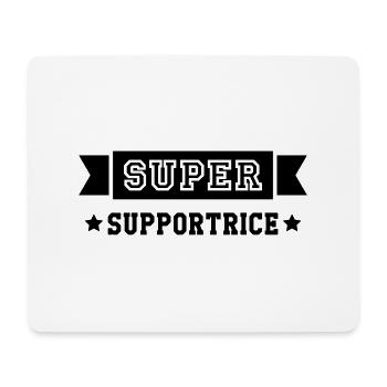 Supporter / Supportrice / Sport / Supporteur - Tapis de souris (format paysage) - blanc - Devant