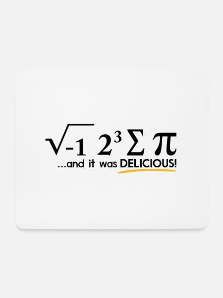 (i_ate_some_pie) - Mouse Pad (horizontal) - white