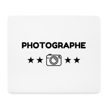 Fotograf / Fotografie / Bild / Video - Mousepad (Querformat) - Weiß - Vorne