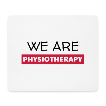 Krankengymnast / Krankengymnastin / Physio / - Mousepad (Querformat) - Weiß - Vorne