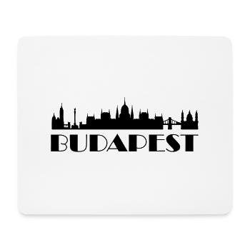 Budapest - Mousepad (Querformat) - Weiß - Vorne
