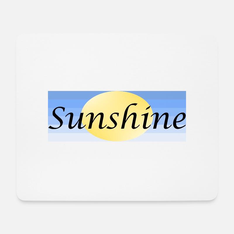 Sunshine - Mouse Pad (horizontal) - white