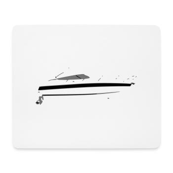 Bavaria 33 Sport boat - Mouse Pad (horizontal) - white - Front
