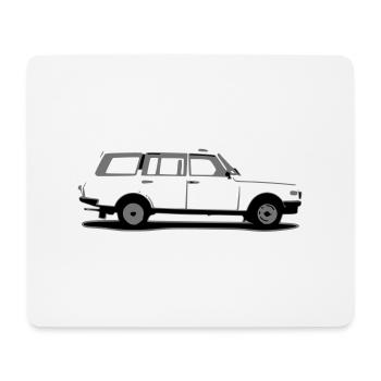 Wartburg 2 - Mouse Pad (horizontal) - white - Front