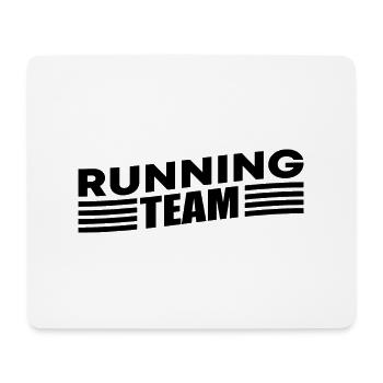 Running Team Running Marathon Trailrun Gift - Mouse Pad (horizontal) - white - Front