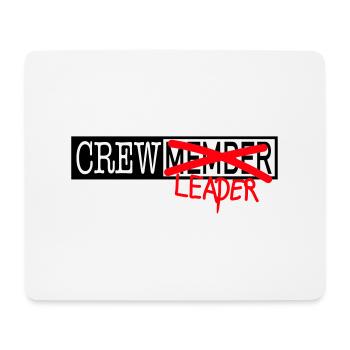 Crew Member - Mousepad (Querformat) - Weiß - Vorne