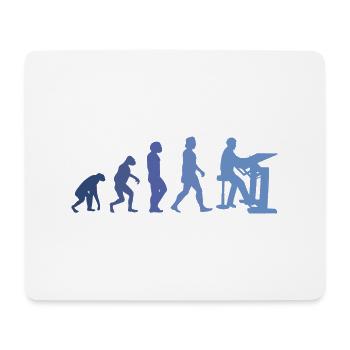 Draughtsman Evolution Client Architecte Directeur de la construction - Tapis de souris (format paysage) - blanc - Devant