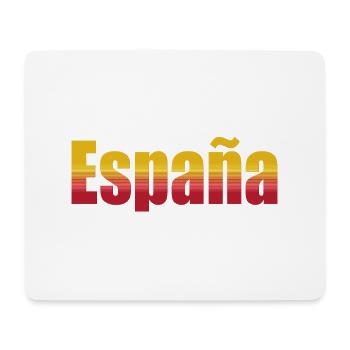 Coupe du monde en Espagne - Tapis de souris (format paysage) - blanc - Devant