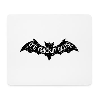 Fledermaus lustiges Halloween Meme - Mousepad (Querformat) - Weiß - Vorne
