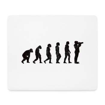 Photographer Camera Photographing Photographers funny - Mouse Pad (horizontal) - white - Front