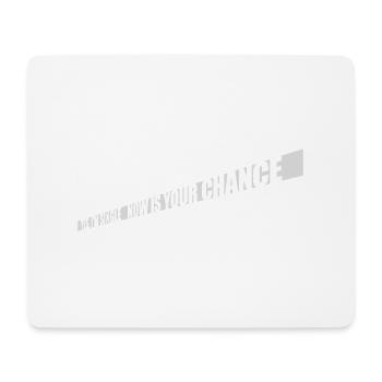 single now your chance - Mousepad (Querformat) - Weiß - Vorne