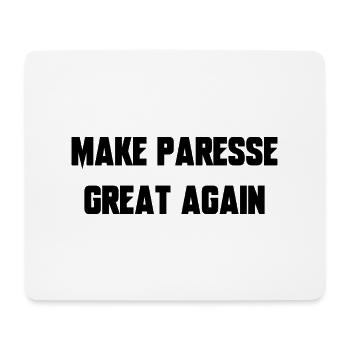 make paresse great again - Tapis de souris (format paysage) - blanc - Devant