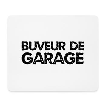 buveur de garage - Tapis de souris (format paysage) - blanc - Devant
