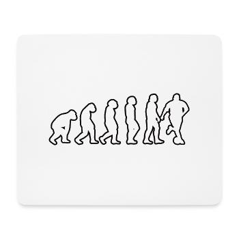 Football player Football coach Football footballer - Mouse Pad (horizontal) - white - Front