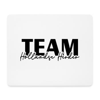TEAM HOLLANDSE HERDER Hunde Hund Wilsigns IGP - Mousepad (Querformat) - Weiß - Vorne