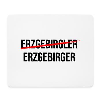 Ein Echter Erzgebirger - Mousepad (Querformat) - Weiß - Vorne