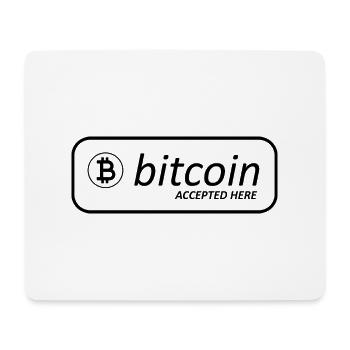Bitcoin Trading Crypto Aktien - Mousepad (Querformat) - Weiß - Vorne