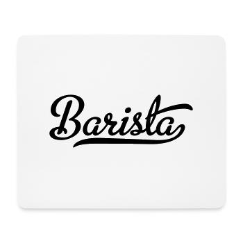barista - Mousepad (Querformat) - Weiß - Vorne
