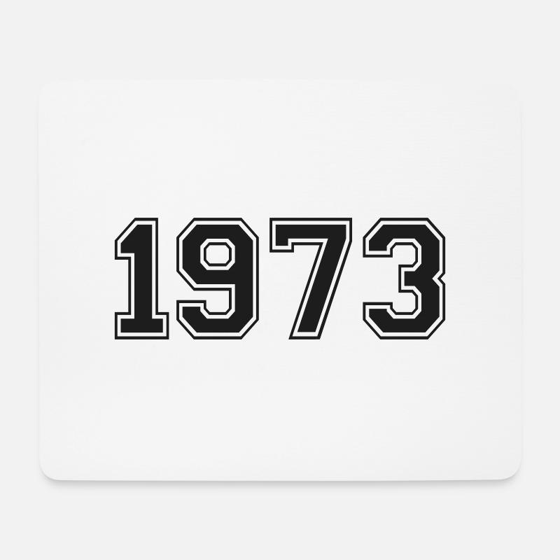 1973 - Mousepad (Querformat) - Weiß