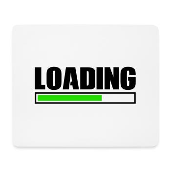 Loading - Mouse Pad (horizontal) - white - Front
