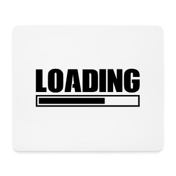 Loading - Mouse Pad (horizontal) - white - Front