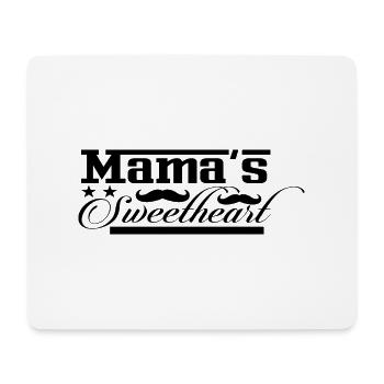 Mama ́s Sweetheart - Mouse Pad (horizontal) - white - Front
