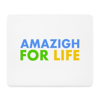 Amazigh for life - Mouse Pad (horizontal) - white - Front