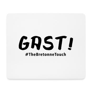 Gast ! - Tapis de souris (format paysage) - blanc - Devant