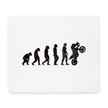 Motorcross Motorcycle Motorbike Fan Motorcyclist - Mouse Pad (horizontal) - white - Front