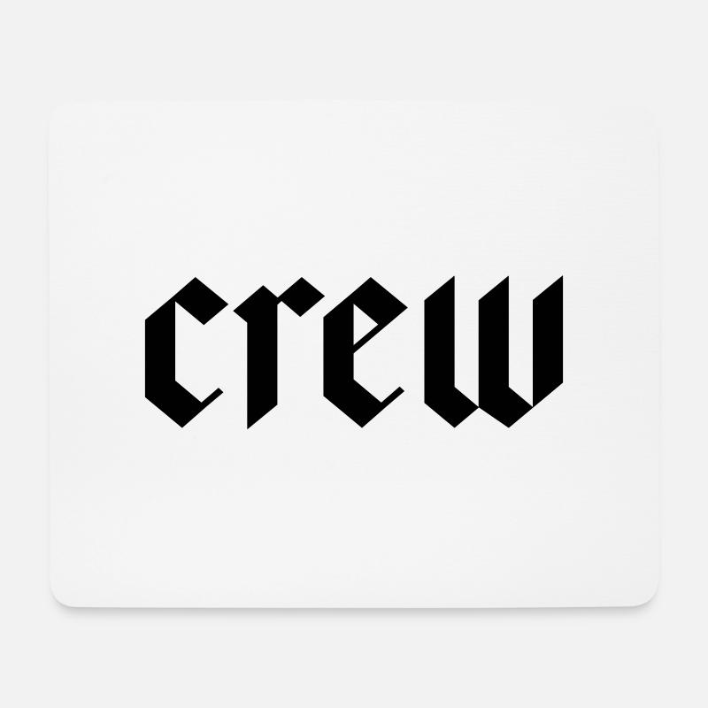 crew - Mouse Pad (horizontal) - white