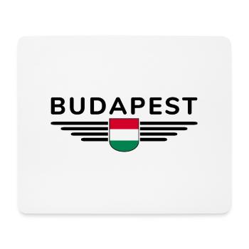 Budapest T-Shirt für Ungarn-Fans - Mousepad (Querformat) - Weiß - Vorne