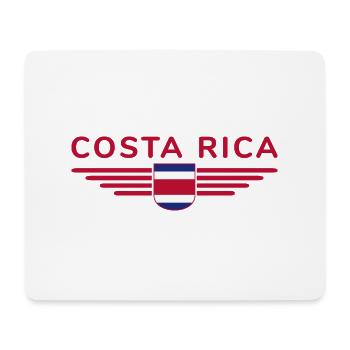 Costa Rica T-Shirt – Pura Vida Style - Tapis de souris (format paysage) - blanc - Devant